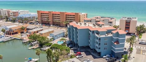 Located on the intercoastal, across the street from Gulf of Mexico