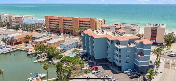 Located on the intercoastal, across the street from Gulf of Mexico