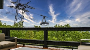 Ober Mountain tram conductors mention Cliffhanger during each speech they give.
