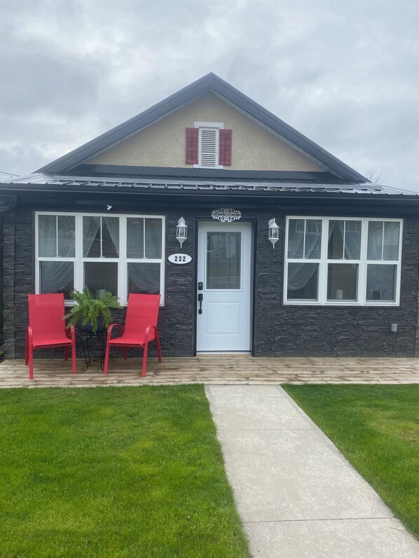 Newly renovated sunroom