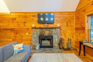 Living area with space to entertain. 