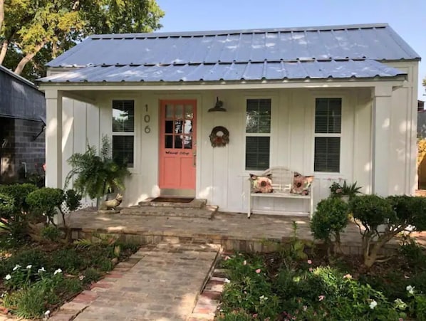 The cozy updated cottage is just steps from downtown and parks.