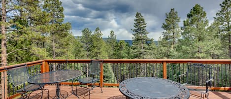 Angel Fire Vacation Rental | 4BR | 3BA | 2,640 Sq Ft | Stairs Required