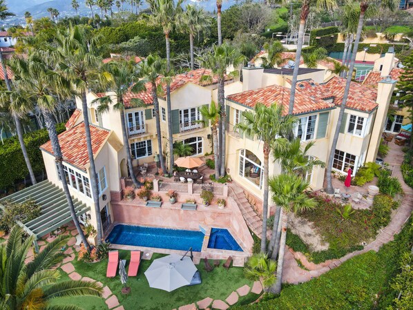 Oceanfront Malibu Estate perched on Pt. Dume bluff