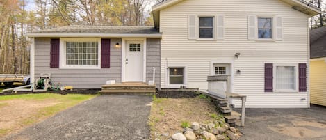 Bridgton Vacation Rental | 3BR | 1.5BA | 1,200 Sq Ft | 2 Steps to Enter