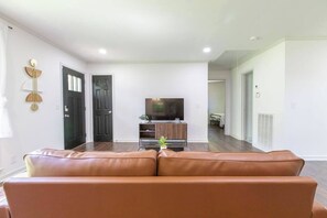 Your comfy sofa to watch television.