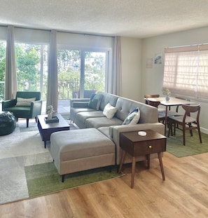 Living Room and dining room