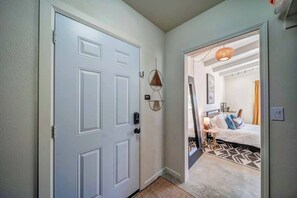 Heading over to the front door, we’ll take you through the entire studio – step by step.