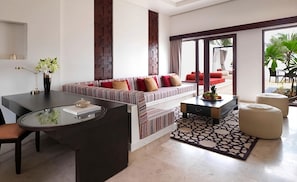 Stylish spacious living room