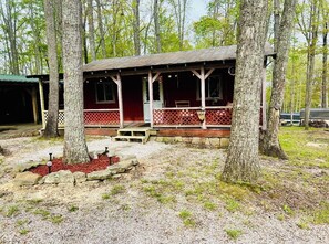 Front of cabin