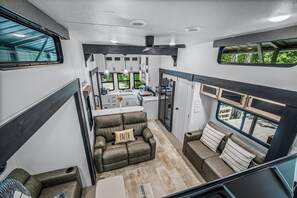 Loft Views :) High ceilings!