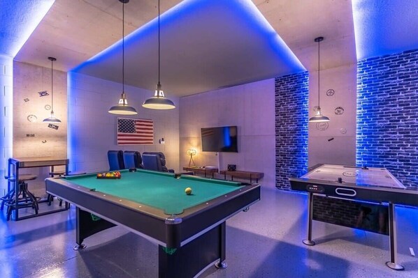 The coolest in-home game room ever!