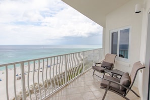Private balcony.