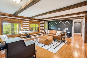 Make yourself at home in our stylish living area