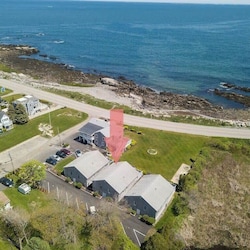 Aerial View - Steps to ocean and walk to Wallis Sands Beach