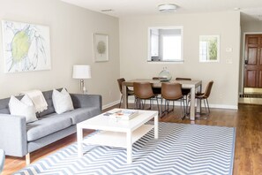 Living Room and Dining Room