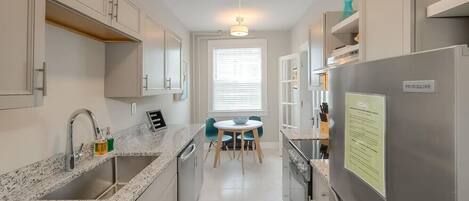 Fully-remodeled kitchen