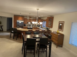Dining Room and Kitchen