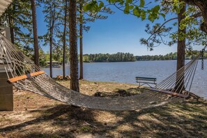 Lake view from hammock