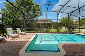 Tranquil views from your pool deck