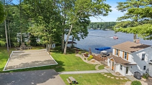Back of House with Volleyball Court