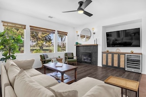 Living area with beautiful views