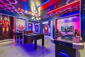 Experience endless fun and excitement at the game room, offering you a variety of games and entertainment options to enjoy during your stay.