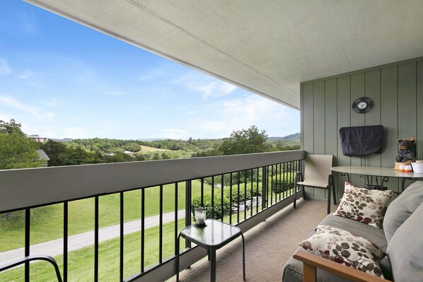 Beautiful Views from your Balcony! Can even se Dollywood Fireworks from here!