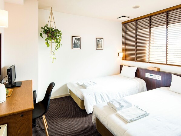 ・[Twin room] Room with 2 single beds