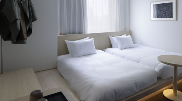 [Superior Twin] 22.5㎡ / Bed width 1,100mm This room can be used by 1 to 2 people.