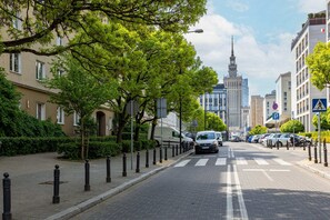 The surrounding area of the facility / center of Warsaw.