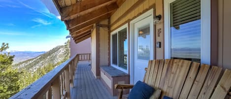 Balcony with outdoor seating