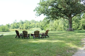 view from front porch