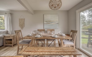 Dining Area with great space for seating