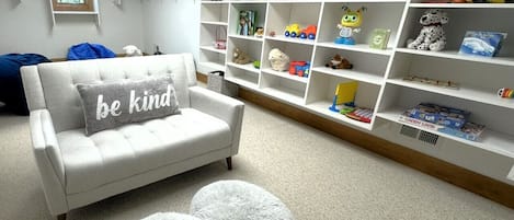 Secret play room off the bunk room- child approved