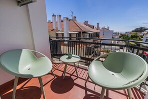 The peaceful balcony overlooks a quiet street #peace #quiet #portugal #parede #cascais