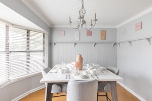 Dining area.