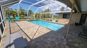 optional heated pool available for an additional charge