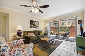 Living Room looking towards to main patio