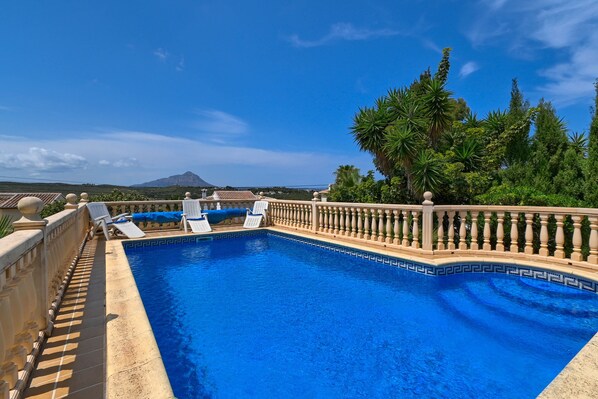 with private pool and terrace