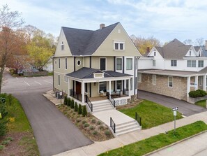 Beautifully renovated home in downtown Grand Haven just a block from restaurants and shops and only a few minutes' walk from the beach.