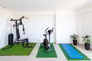 Creta Sun,202 Mezzamine, Fully Equipped Gym