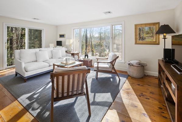 Living Room Overlooking the River