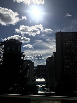 Vue depuis l’hébergement