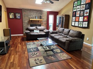 Walk in to the comfort of the Eagle's Nest.