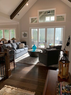 Living Room Lake View