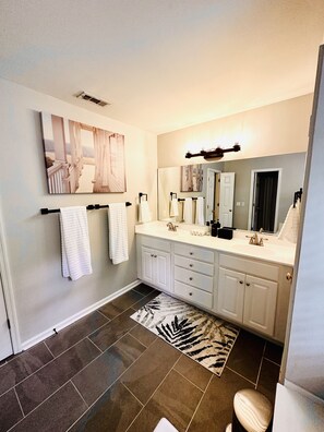 Master bathroom