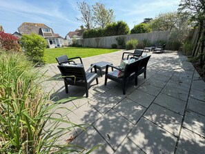 Rear patio