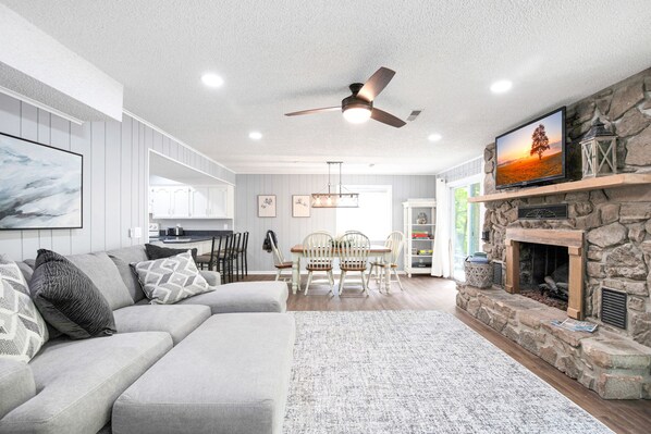 You'll love the cozy and inviting living room.