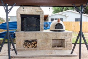 Outdoor Fireplace